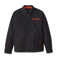 Pánská bunda JACKET-WOVEN,BLACK