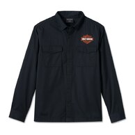 Pánská košile SHIRT-WOVEN, BLACK