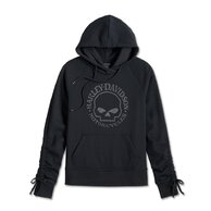 Dámská mikina HOODIE-KNIT,BLACK