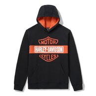 Pánská mikina - HOODIE-KNIT,BLACK