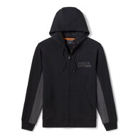 Pánská mikina - HOODIE-KNIT,BLACK
