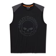Pánské tílko - TANK-KNIT,BLACK