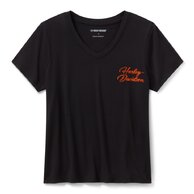 Dámské tričko - TEE-KNIT,BLACK
