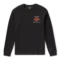 Pánské tričko TEE-KNIT,BLACK
