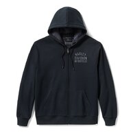 Pánská mikina HOODIE-KNIT,BLACK