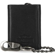 Pánská peněženka B&S Core Pebble Trifold wiht chain