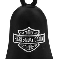 H-D Black and Ride Bell