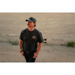 Pánské tričko TEE-KNIT,LFR EAGLE,BLAC
