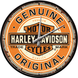 Nástěnné hodiny H-D Clock Genuine style