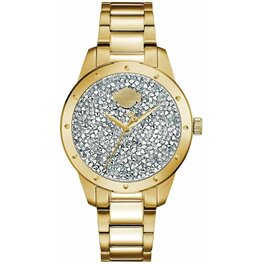 Dámské hodinky BULOVA WOMEN'S HD Gold Tone CRYSTAL Rock DIAL WATCH