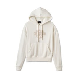 Dámská mikina HOODIE-KNIT,OFF WHITE