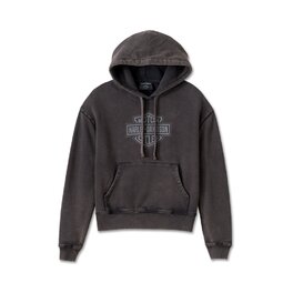 Dámská mikina HOODIE-KNIT,BLACK