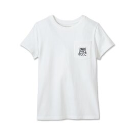 TEE-KNIT,WHITE