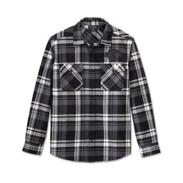 Pánská košile SHIRT-WOVEN,BLACK PLAID