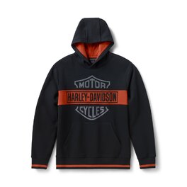 Pánská mikina HOODIE-KNIT,BLACK