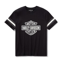 Pánské tričko TEE-KNIT,BLACK