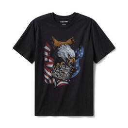 Pánské tričko TEE-KNIT,BLACK