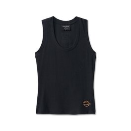 Dámské tílko TANK-KNIT,BLACK