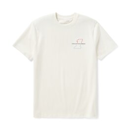 Pánské tričko TEE-KNIT,OFF WHITE