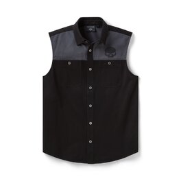 Pánská košile BLOWOUT-WOVEN,BLACK