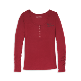 Dámské tričko SHIRT-WOVEN,RED