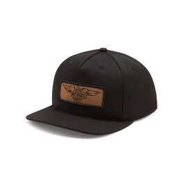 HAT-WOVEN,BLACK