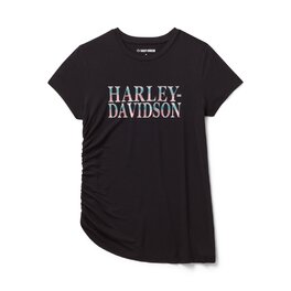 Dámské tričko TOP-KNIT,BLACK