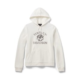 Dámská mikina HOODIE-KNIT,OFF WHITE