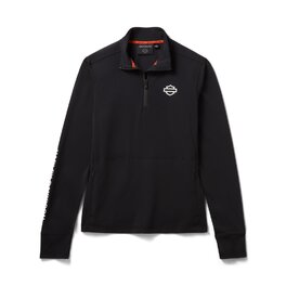 Dámská mikina PULLOVER-KNIT,BLACK
