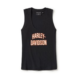 Dámské tílko TANK-KNIT,BLACK