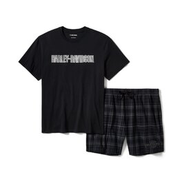 PAJAMA SET-KNIT/WOVEN,