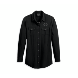 Dámská košile SHIRT-WOVEN,BLACK