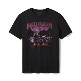 Pánské tričko TEE-KNIT,BLACK