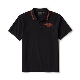 Pánské tričko POLO-KNIT,BLACK