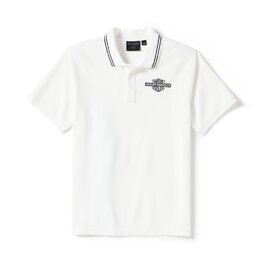 Pánské tričko POLO-KNIT,WHITE