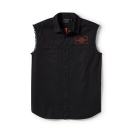 Pánská košile BLOWOUT-WOVEN,BLACK