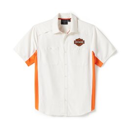 Pánská košile SHIRT-WOVEN,OFF WHITE
