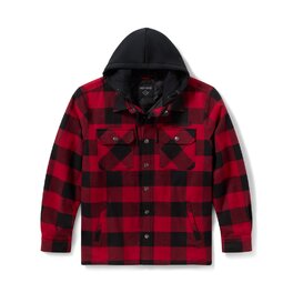 Pánská košilová bunda - SHIRT JACKET-WOVEN