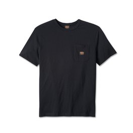 Pánské tričko TEE-120TH,KNIT,BLACK