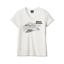 Dámské tričko TEE-120TH,KNIT,OFF WHITE