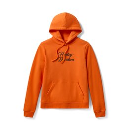 Dámská mikina HOODIE-KNIT,ORANGE