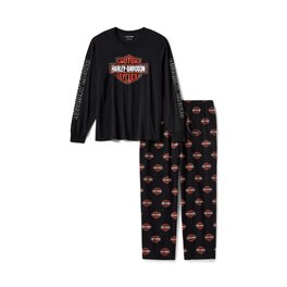 PAJAMA SET-KNIT/WOVEN,