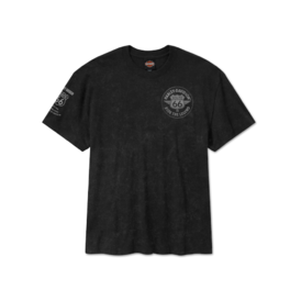 Pánské tričko TEE-KNIT,ROUTE 66,BLACK