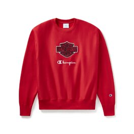 Unisex mikina SWEATSHIRT-KNIT,HD FANATIC,RED