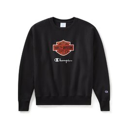 Unisex mikina SWEATSHIRT-KNIT,HD FANATIC,BLACK/ORANGE