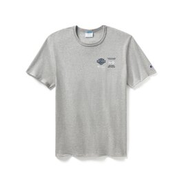 Unisex tričko TEE-KNIT,HD FANATIC,GREY HTHR/NAVY