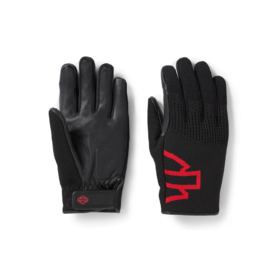 Pánské rukavice  GLOVES-F/F,TEXTILE/LEAT