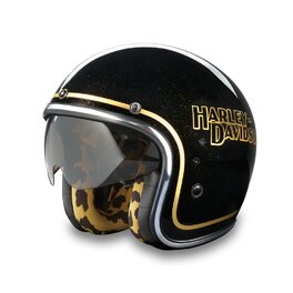 H-D X14 SUN SHIELD 3/4 HELMET