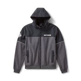 Pánská bunda JACKET-WOVEN,DARK GREY