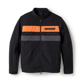 Pánská bunda JACKET-KNIT,BLACK